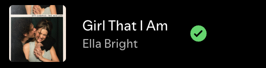 Girl That I Am by Ella Bright on Spotify